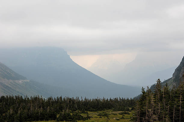 istock Mountain Pass at Glacier National Park 504220508