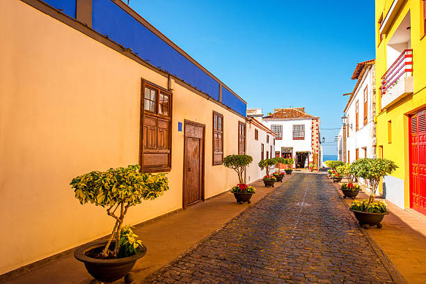 istock Spanish old town on the Tenerife island 504220728