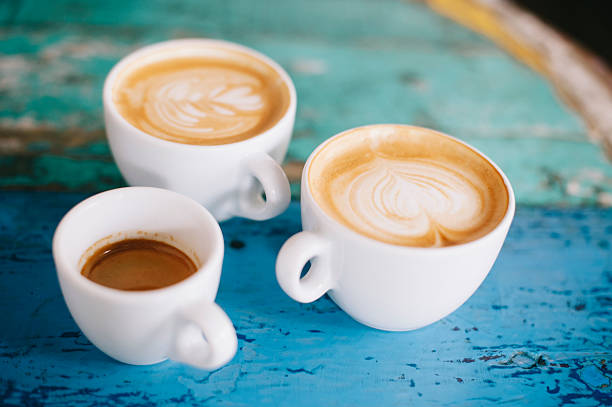 istock fresh tasty coffee on the coffee table 504222320