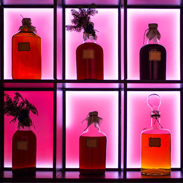 Old fashioned bottles