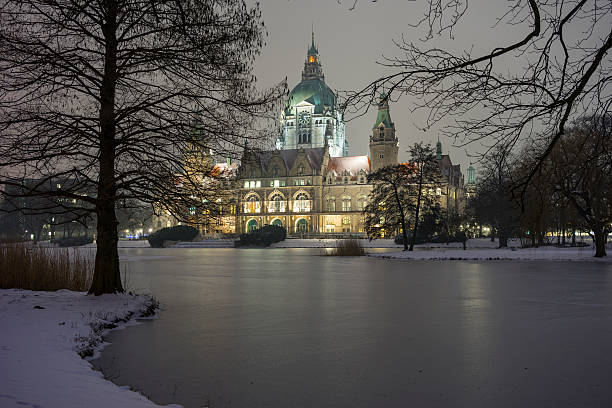 istock Hanover City Hall in winter 504223204
