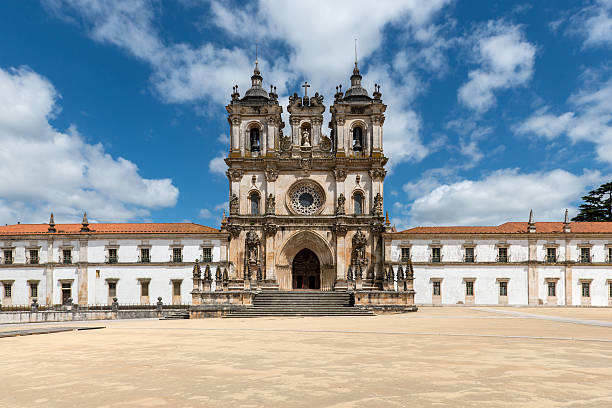 Monastery of Alcobaca (Portugal) stock photo