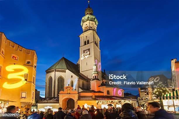 Christmas At Hall In Tirol Austria Stock Photo - Download Image Now - Architecture, Austria, Christmas