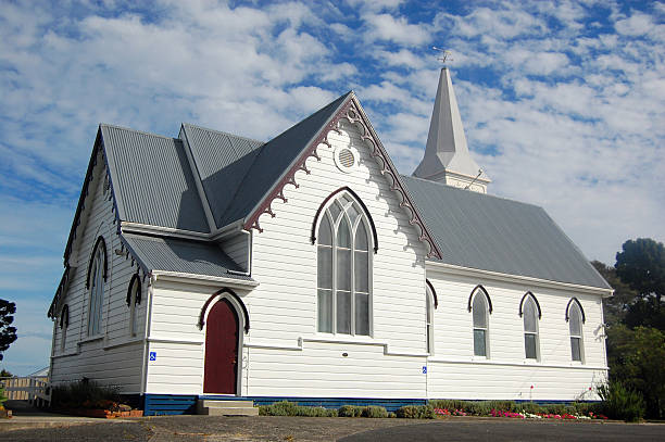 istock White timber church building 504240612