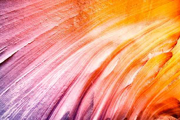 topo desfiladeiro antelope canyon, arizona, eua - textured stone desert majestic imagens e fotografias de stock