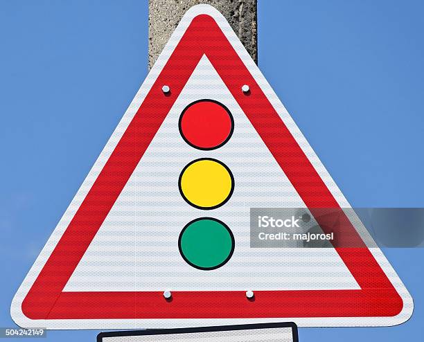 Semáforo De Señal Foto de stock y más banco de imágenes de Aire libre - Aire libre, Amarillo - Color, Azul