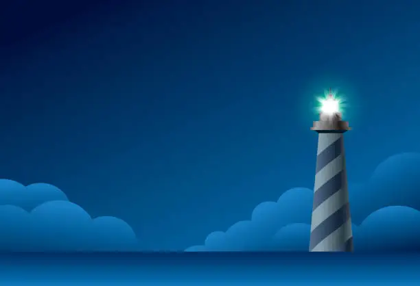 Vector illustration of Lighthouse