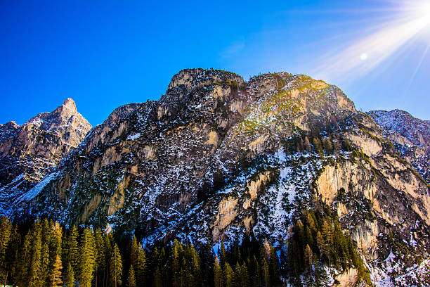 istock Beautiful Dolomites in Winter and Snow 504247762