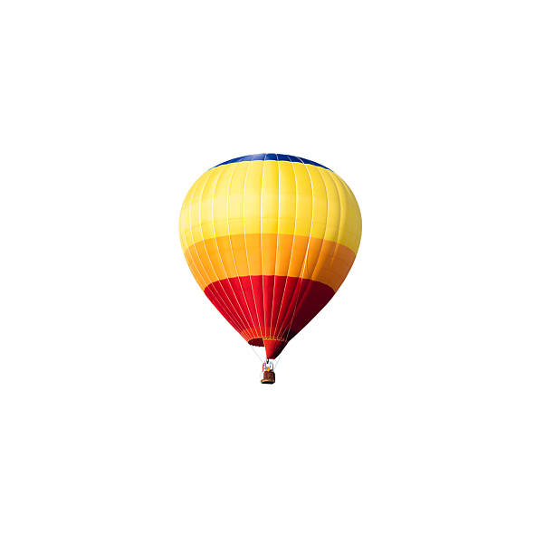 istock hot air balloon isolated on white background 504248114