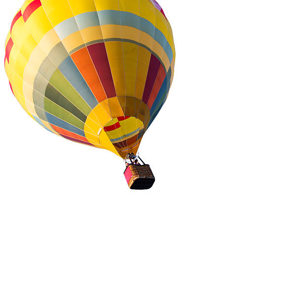 istock hot air balloon isolated on white background 504248170