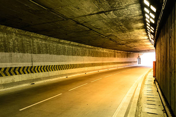 istock Light at end of tunnel. 504251618