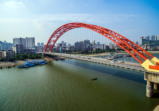 istock Qingchuan Bridge in wuhan china 504252824