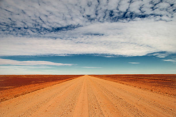 stony désert de sturt - outback photos et images de collection