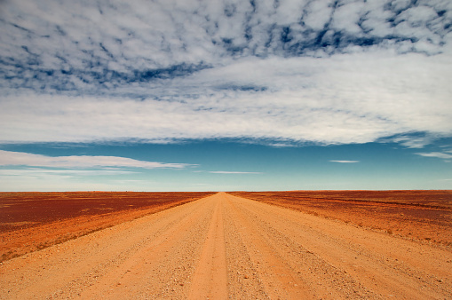 travelling the Sturt Stony Desert, South Australia, Australia