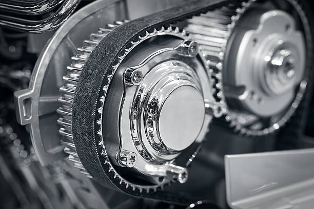 istock Part of car's engine 504254444