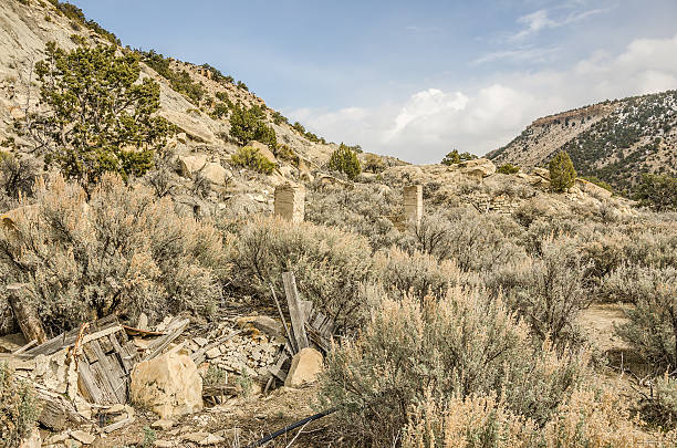 istock Blended Remains of a Ghost Town 504255038