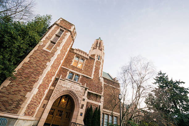 istock Educational building on University of Washington campus in Seattle, WA 504256164