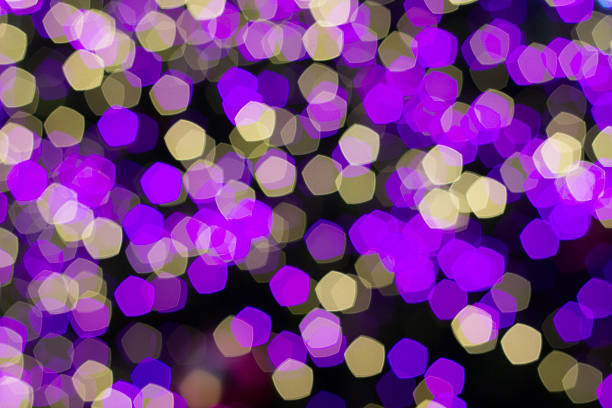 istock Purple Festive Christmas background 504256624