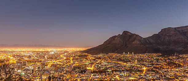 istock Cape Town at Night Cityscape Panorama 504262331