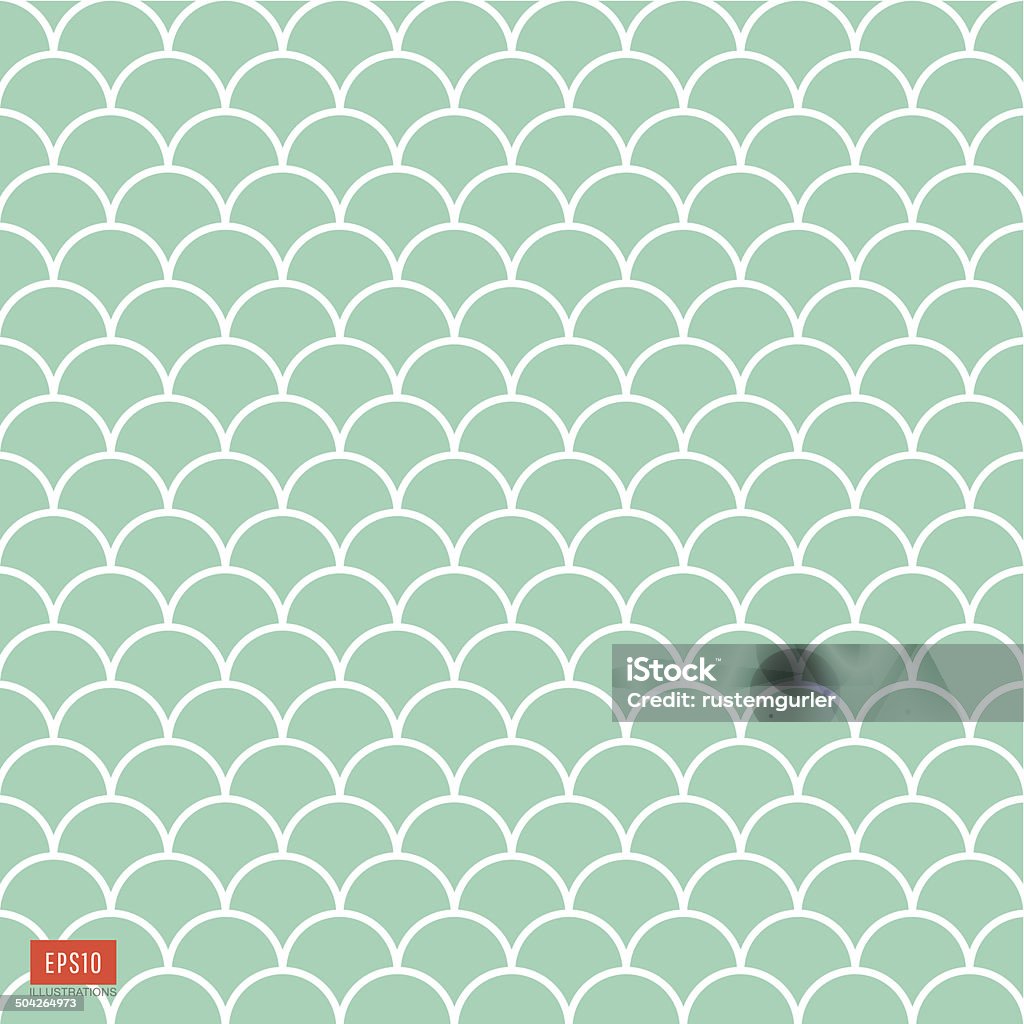 Fish scale pattern Aqua Blue Fish scale pattern Animal Scale stock vector