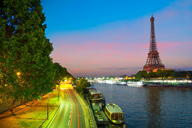 istock View on The Effel Tower form Bir-Hakeim bridge 504270049