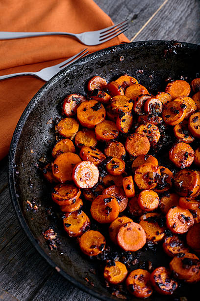 istock Roasted carrots on the pan 504271394