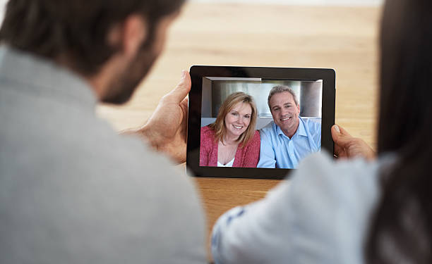 istock Staying connected with the help of technology 504273344