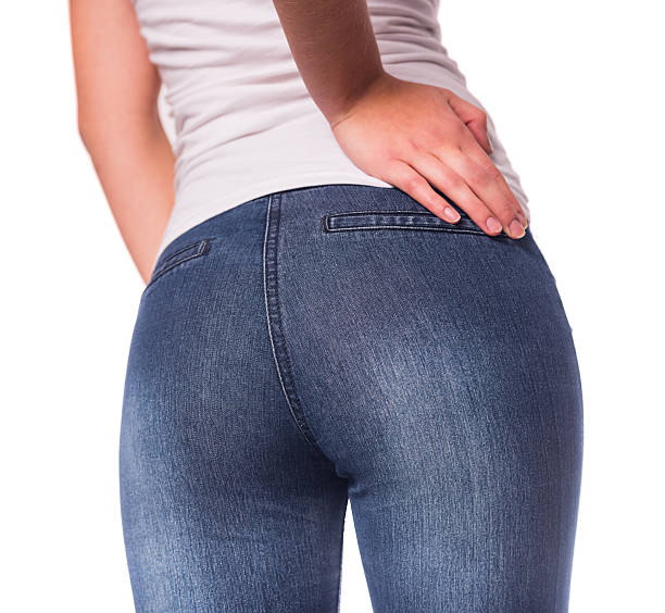 istock Woman with jeans 504283616