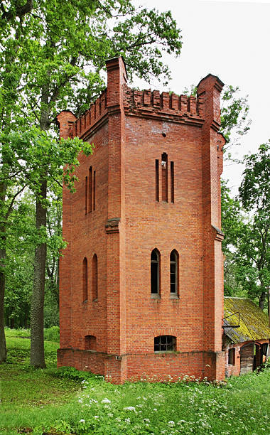 istock Old tower in Sangaste. Estonia 504283722