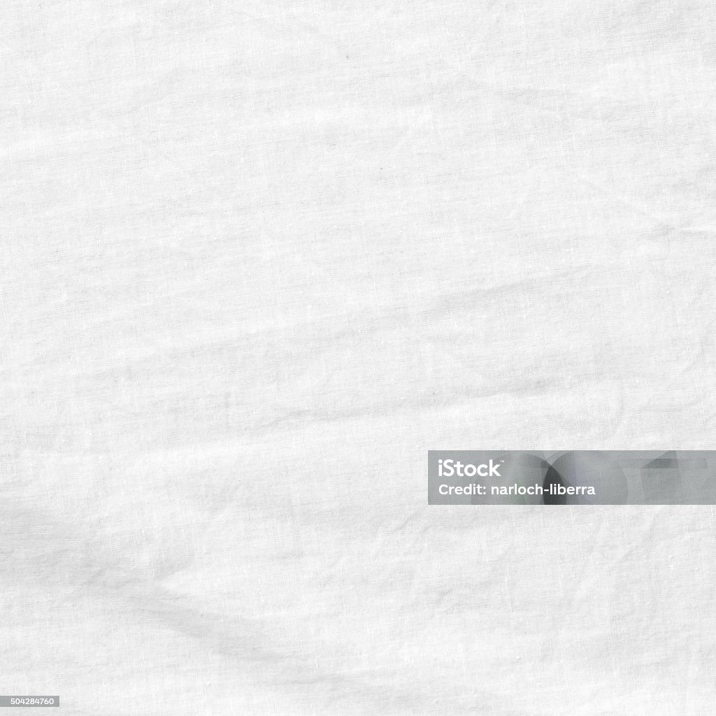 Weiße Leinen Hintergrund - Lizenzfrei Tischtuch Stock-Foto