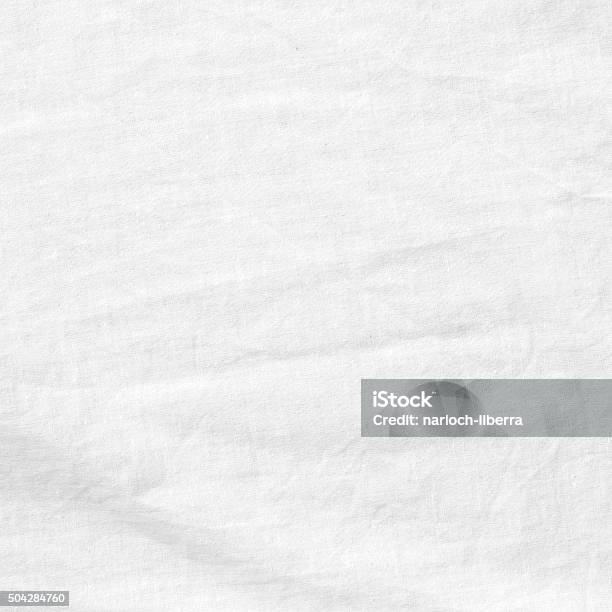 Weiße Leinen Hintergrund Stockfoto und mehr Bilder von Tischtuch - Tischtuch, Weiß, Leinen