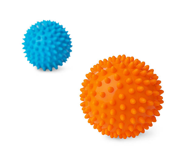 istock plastic orange and blue massage balls 504284766
