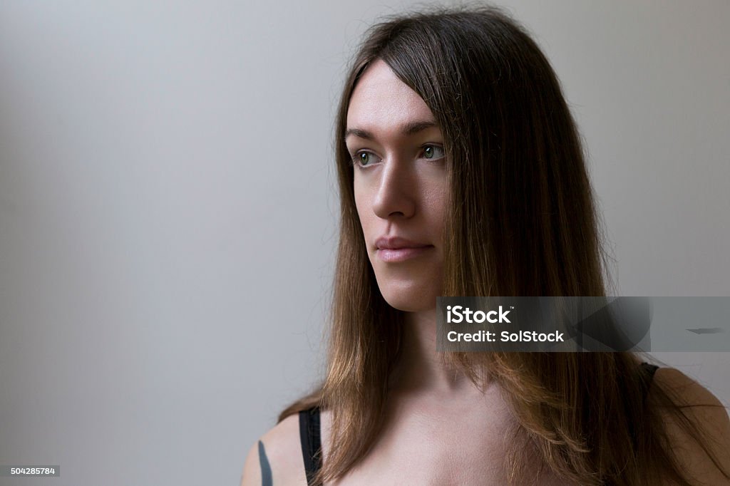 Portrait Of A Preop Transgender Woman Stock Photo Download Image Now