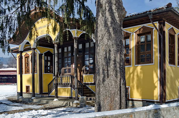 Ancient class school from 1837 year in historical town Koprivshtitsa
