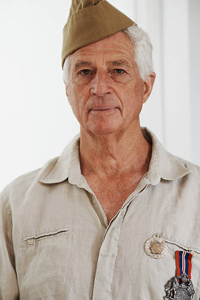 istock Proud to have served his country 504291503