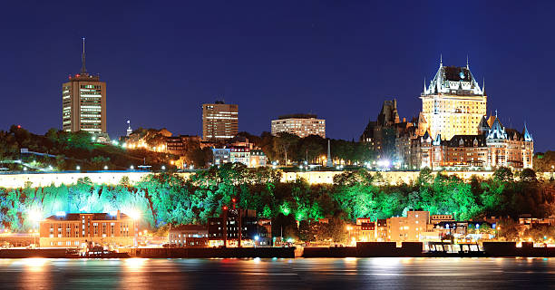 istock Quebec City at night 504292031