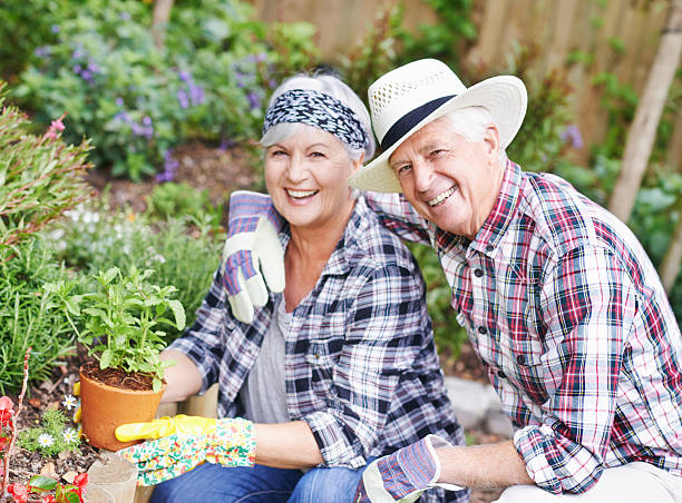 istock Sharing a love of gardening 504292831