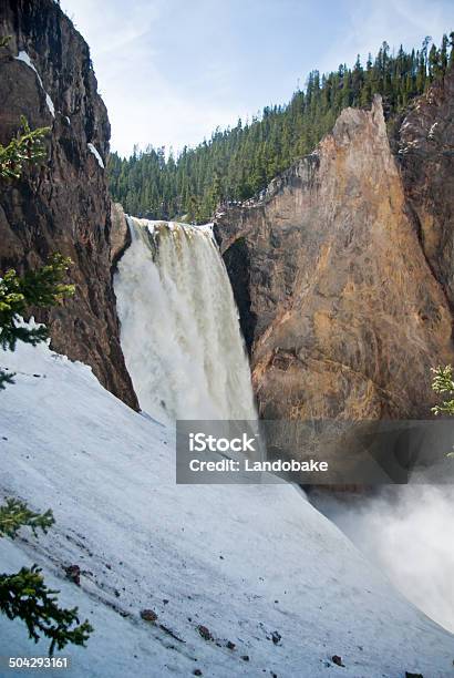 The Lower Falls Of Yellowstone Stock Photo - Download Image Now - Autumn, Caldera, Lower Falls