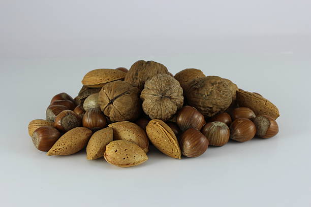 Mixed Nuts stock photo