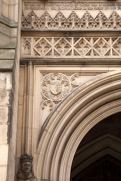 istock Cathedral Church, Manchester, England 504293403