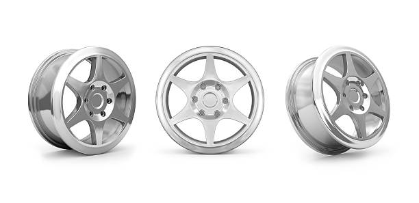 istock Collection car disks  for tires 504302804