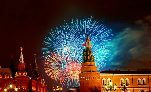 istock Firework near the Kremlin,Moscow,Russia 504302958