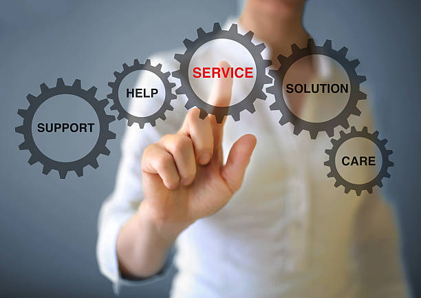 サービス - business growth solution assistance ストックフォトと画像