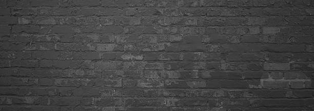 istock Old wide grunge background dark 504307416
