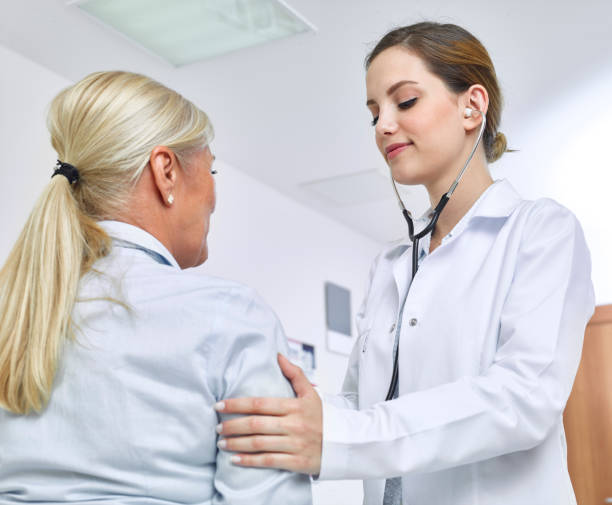 istock Young doctor doing medical examination 504309050