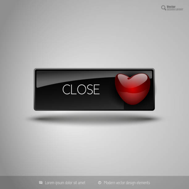 Close Button Design Examples 80+ Web Close Button Stock Illustrations, Royalty-Free Vector Graphics ...