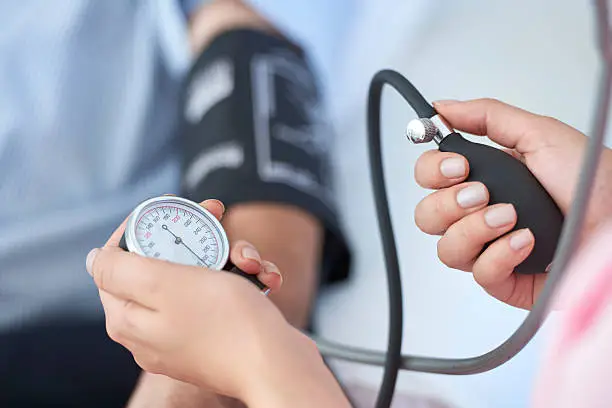 Photo of Measuring blood pressure