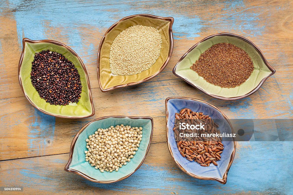 Sin gluten granos bowl abstracto - Foto de stock de Alimento libre de derechos