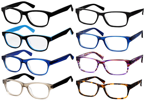 istock glasses isolated on white background, in various colors 504311354