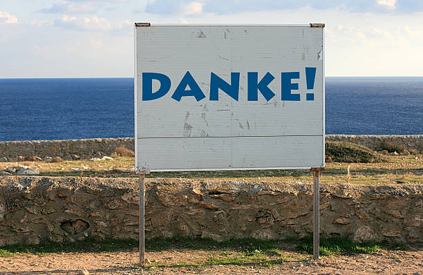 istock danke - thank you in german 504314579